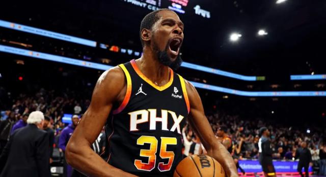 赛季第13场35+创纪录 35岁杜兰特仍是超级大杀器