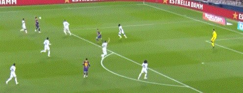 【西甲】梅西双响+中楣+助攻+让点格子 巴萨5比2胜